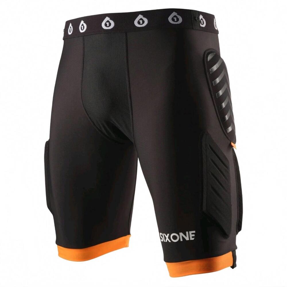SixSixOne 661 Evo Compression Shorts Medium D3O MTB Cycling Gear Padded